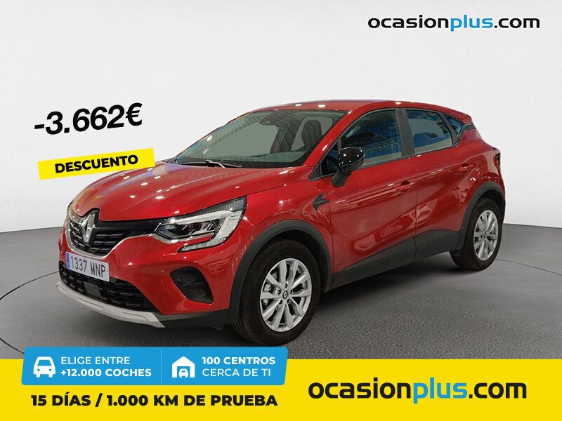 Rojo Usado 2024 Renault Captur Evolution SUV | 22.250 € (Precio justo) - Imagen 1/4
