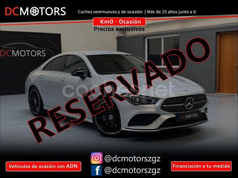Gris / plata Usado 2021 Mercedes CLA200 Berlina | 34.990 € (Precio justo) - Imagen 1/4
