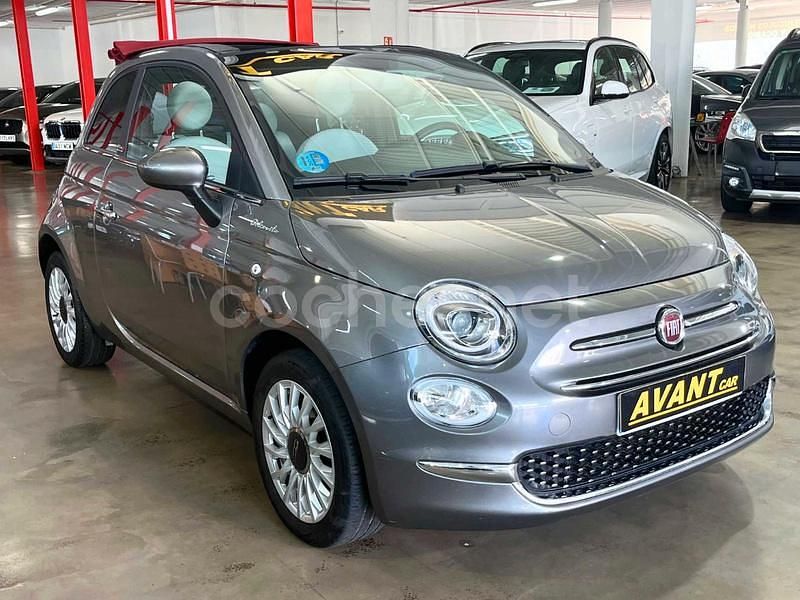 Usado Fiat 500C Dolcevita 70 CV (51 kW) 2022 Gris / plata Descapotable