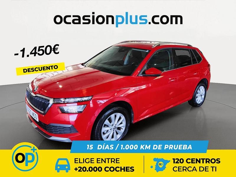 Usado Skoda Kamiq Ambition 110 CV (80 kW) 2022 Rojo SUV