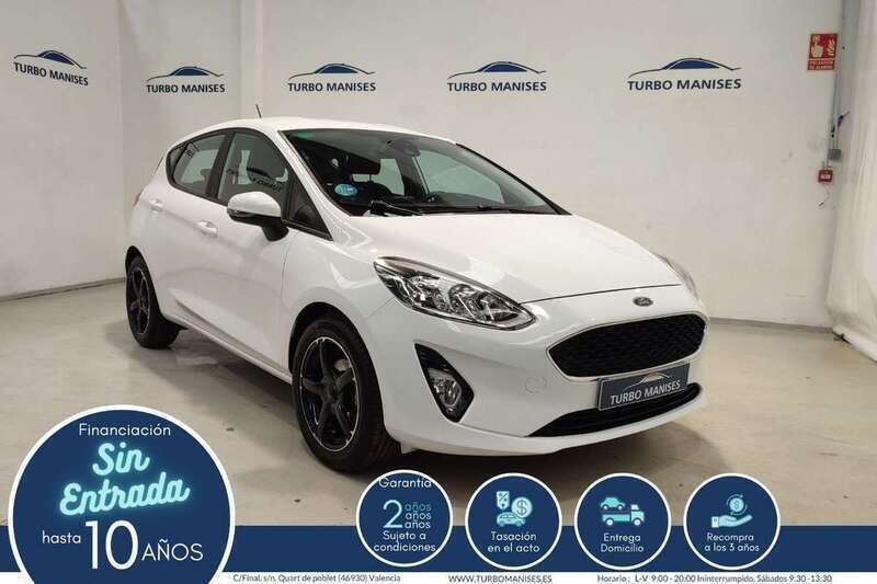Blanco Usado 2020 Ford Fiesta Active Utilitario | 11.990 € (Precio justo) - Imagen 1/4