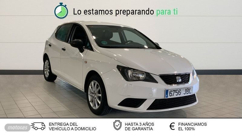 Blanco Usado 2014 Seat Ibiza Reference Berlina | 9000 € (Precio justo) - Imagen 1/4