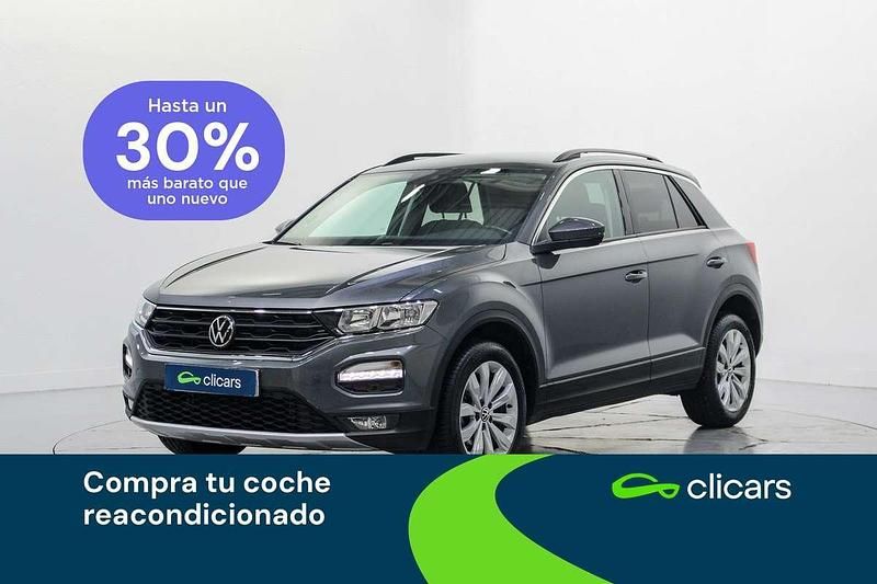 Gris Usado 2021 VW T-Roc Advance SUV | 19.090 € (Buen precio) - Imagen 1/4
