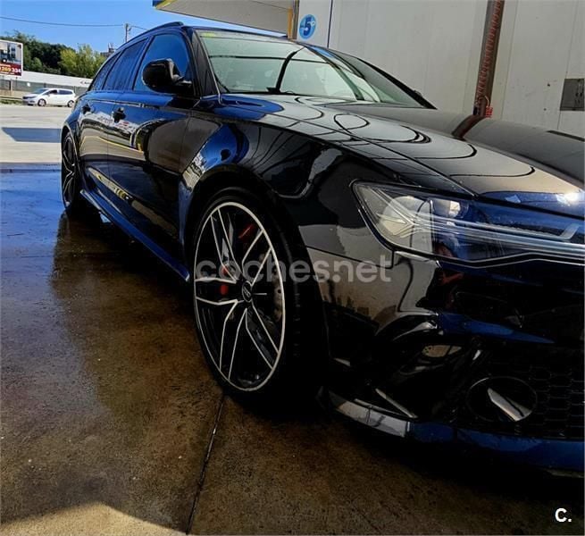 Negro Usado 2016 Audi RS6 Familiar | 47.200 € (Buen precio) - Imagen 1/4