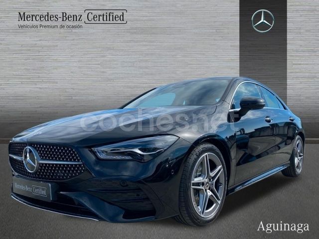 Negro Nuevo 2024 Mercedes CLA200 Berlina | 41.890 € (Precio justo) - Imagen 1/4