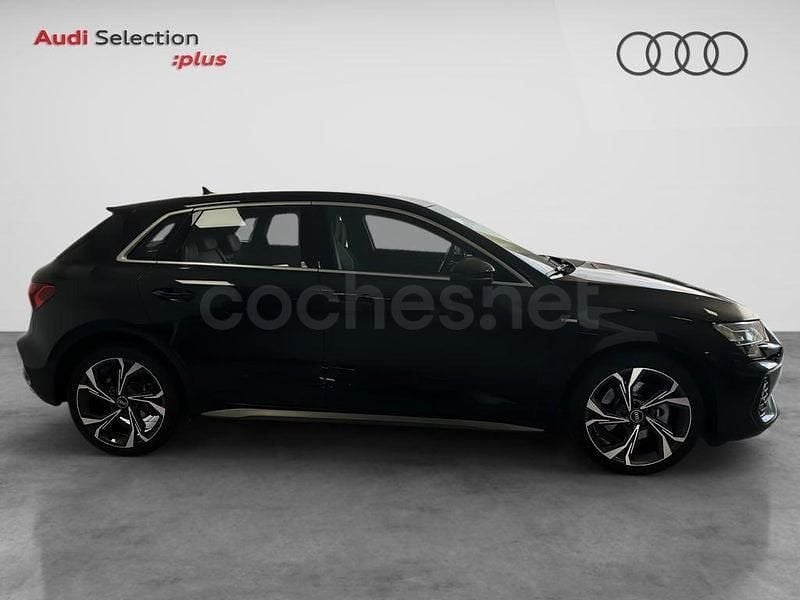 Usado Audi A3 S-Line 204 CV (150 kW) 2025 Negro Berlina