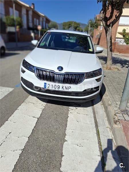 Usado Skoda Karoq Style 150 CV (110 kW) 2018 Blanco SUV
