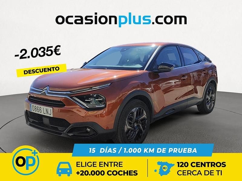Marrón Usado 2021 Citroën C4 PureTech Berlina | 16.450 € (Precio justo) - Imagen 1/4