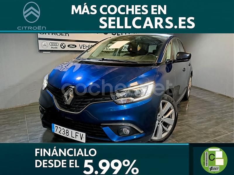 Azul Usado 2020 Renault Scénic IV LIMITED Monovolumen | 17.390 € (Precio justo) - Imagen 1/4