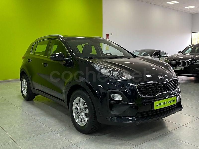 Usado Kia Sportage 115 CV (84 kW) 2021 Negro SUV
