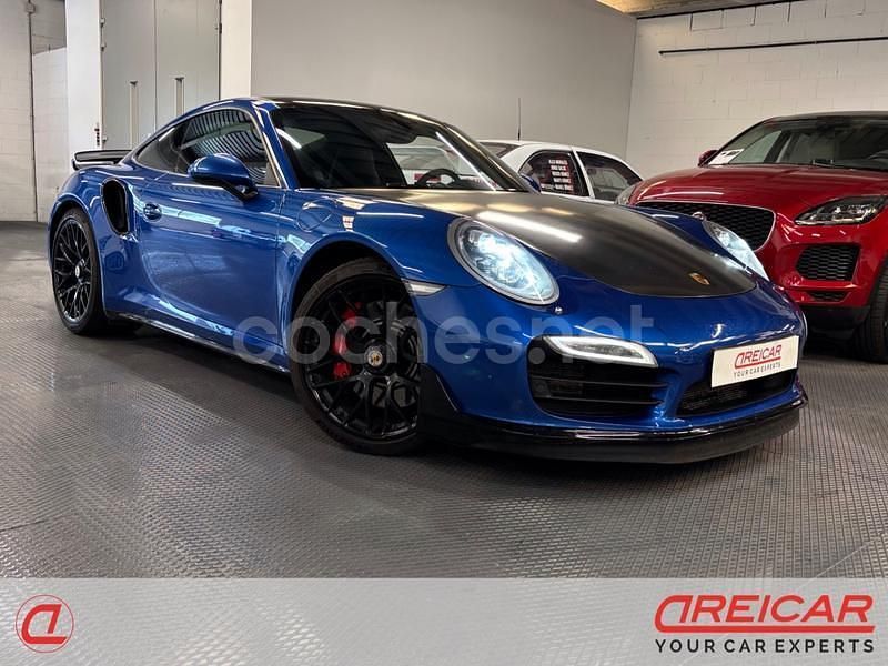Azul Usado 2015 Porsche 911 Turbo Coupe | 124.490 € - Imagen 1/4