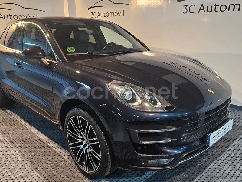 Negro Usado 2014 Porsche Macan Turbo SUV | 37.900 € (Precio justo) - Imagen 1/4