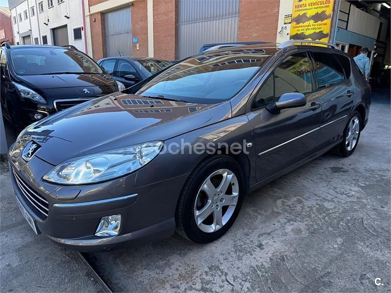Usado Peugeot 407 Premium 136 CV (100 kW) 2009 Gris / plata Berlina