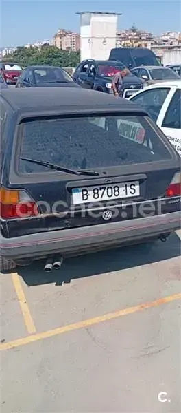 Usado VW Golf II 90 CV (66 kW) 1987 Negro Utilitario