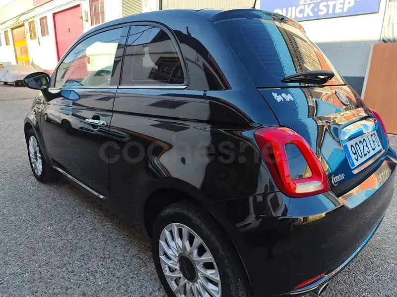 Usado Fiat 500 Lounge 69 CV (50 kW) 2020 Negro Berlina