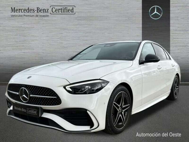 Blanco Usado 2022 Mercedes C200 AMG line Berlina | 41.900 € (Caro) - Imagen 1/4