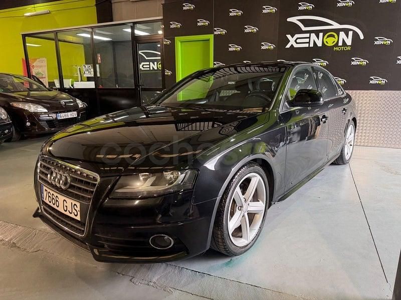 Usado Audi A4 S-Line 211 CV (155 kW) 2009 Negro Berlina