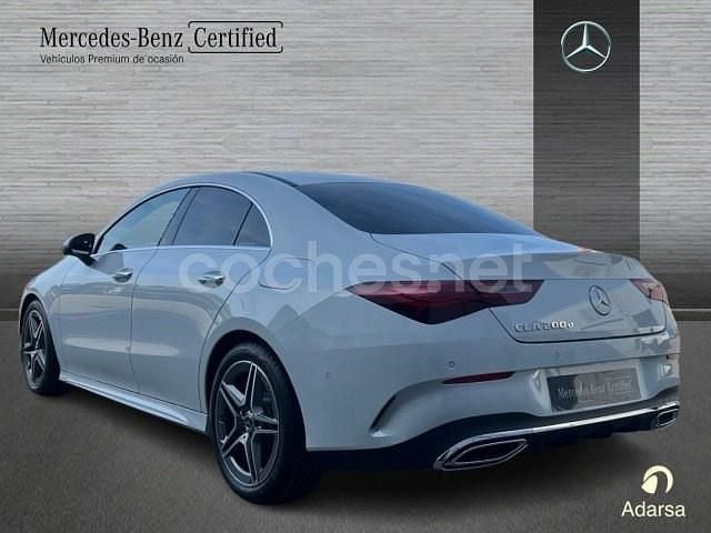 Usado Mercedes CLA200 AMG line 150 CV (110 kW) 2024 Blanco Coupe