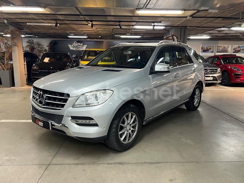 Gris / plata Usado 2012 Mercedes ML250 SUV | 16.995 € (Precio justo) - Imagen 1/4