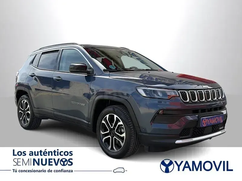 Usado Jeep Compass Limited 130 CV (95 kW) 2022 Azul SUV
