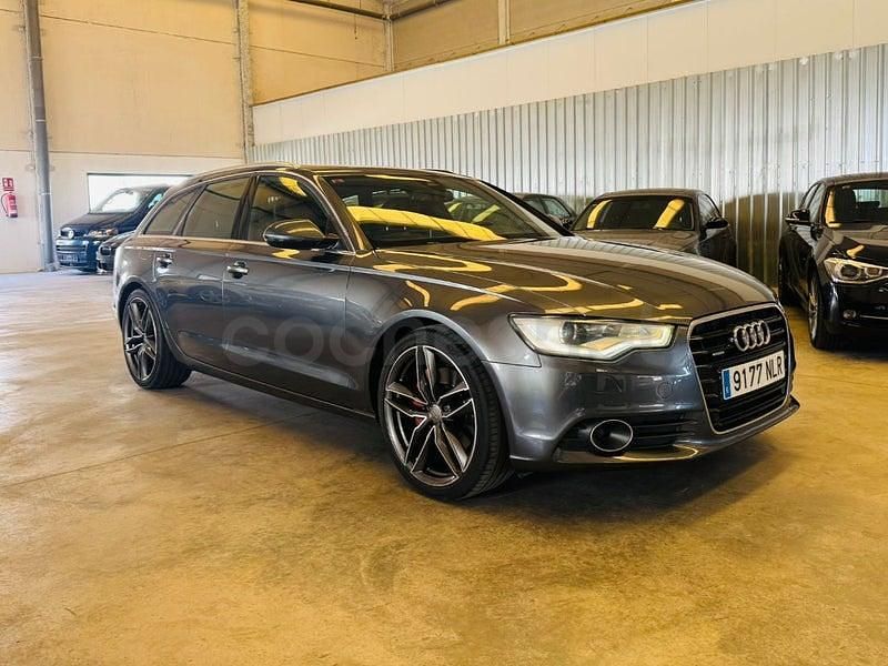 Usado Audi A6 S-Line 245 CV (180 kW) 2012 Gris / plata Familiar