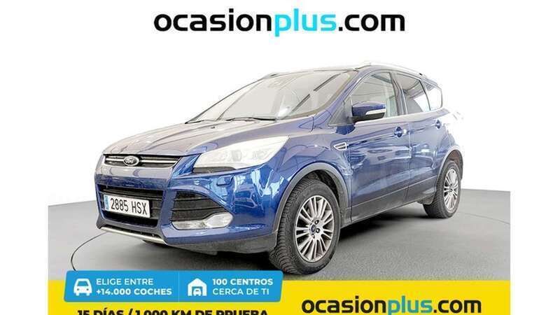Azul Usado 2013 Ford Kuga Titanium SUV | 10.550 € (Buen precio) - Imagen 1/4