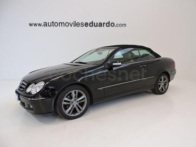 Usado Mercedes CLK200 Avantgarde 163 CV (119 kW) 2006 Negro Descapotable