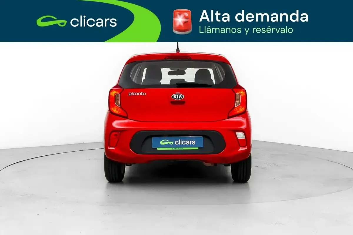 Usado Kia Picanto Comfort 67 CV (49 kW) 2019 Rojo Utilitario
