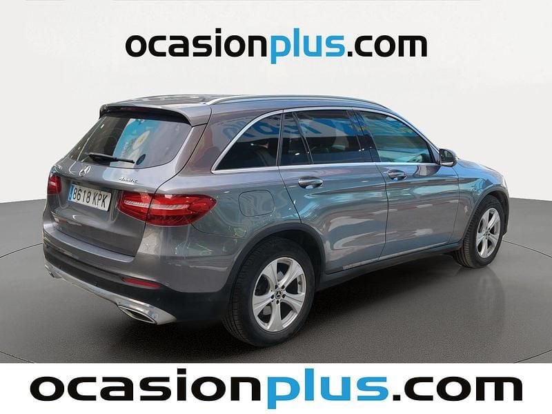 Usado Mercedes GLC220 170 CV (125 kW) 2018 Gris SUV