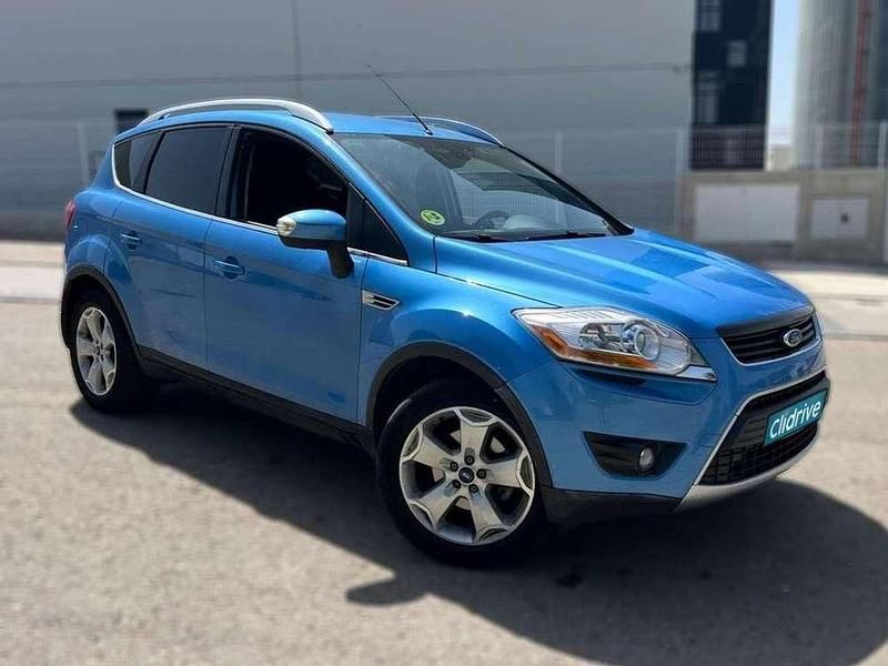 Usado Ford Kuga Trend 136 CV (100 kW) 2008 Azul SUV