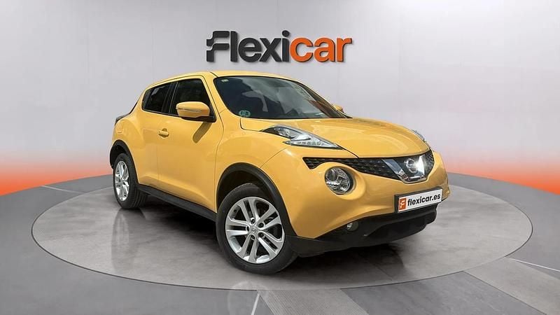 Begagnad Nissan Juke Acenta 110 HK (80 kW) 2017 Gul SUV