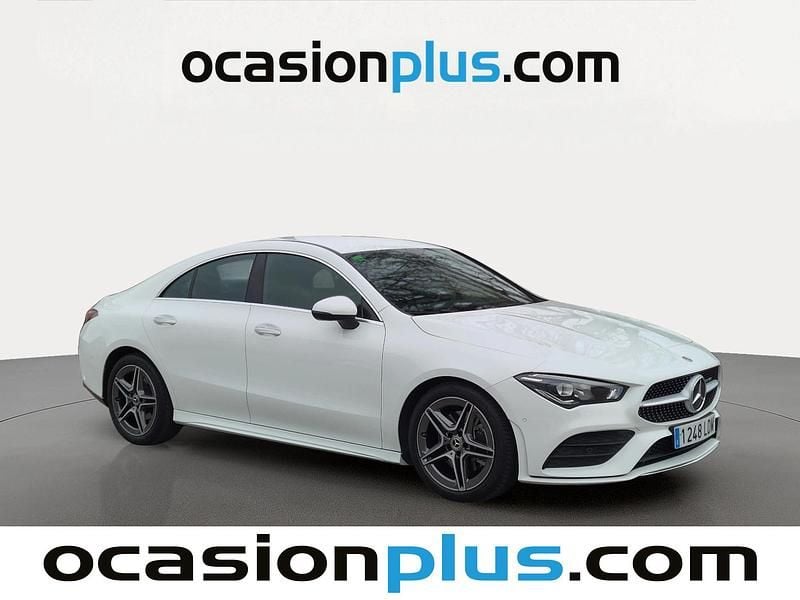 Usado Mercedes CLA200 AMG 163 CV (119 kW) 2019 Blanco Berlina