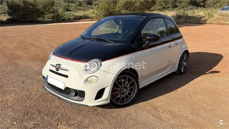 Usado Abarth 595C Competizione 160 CV (117 kW) 2012 Blanco Descapotable