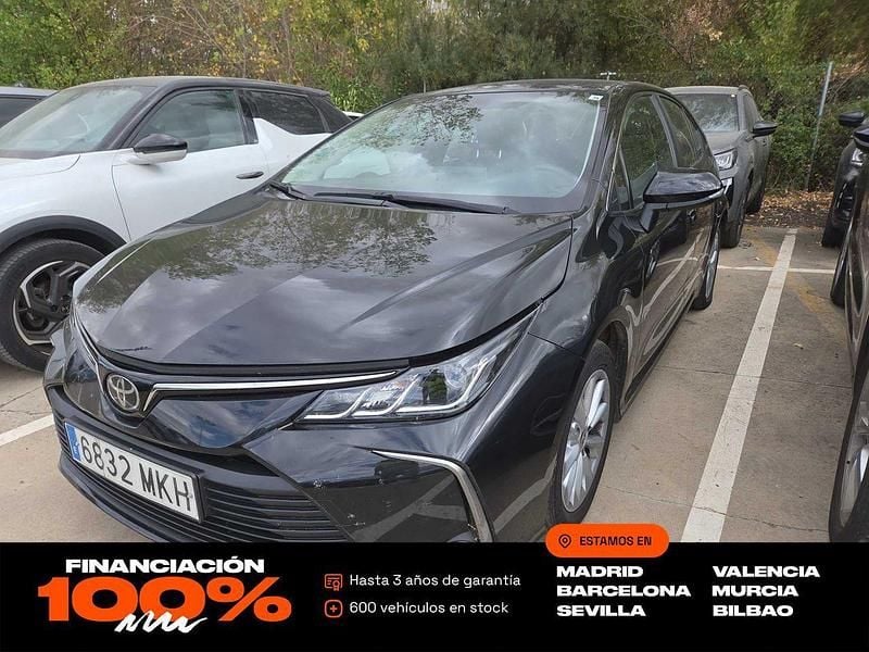 Negro Usado 2023 Toyota Corolla Sol Berlina | 17.650 € (Super precio) - Imagen 1/4