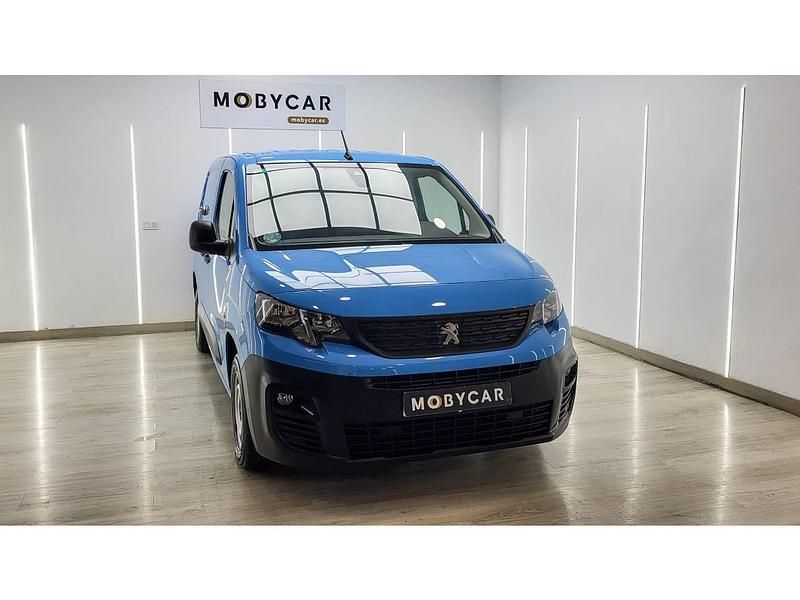 Usado Peugeot Partner Premium 75 CV (55 kW) 2019 Azul Monovolumen