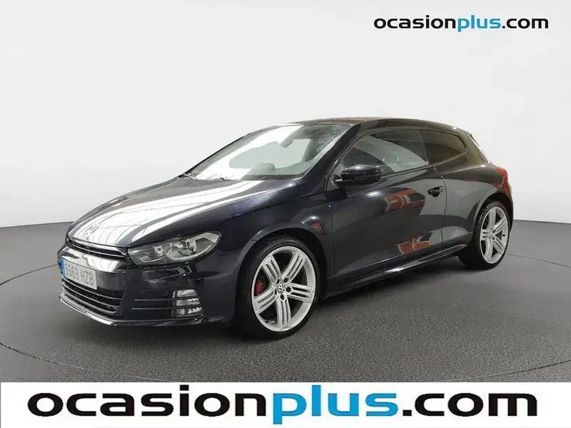 Negro Usado 2014 VW Scirocco R-line Coupe | 14.590 € (Precio justo) - Imagen 1/4