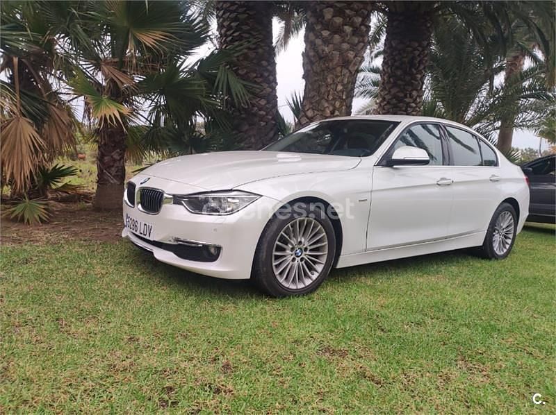 Usado BMW 316 Luxury Line 116 CV (85 kW) 2014 Blanco Berlina