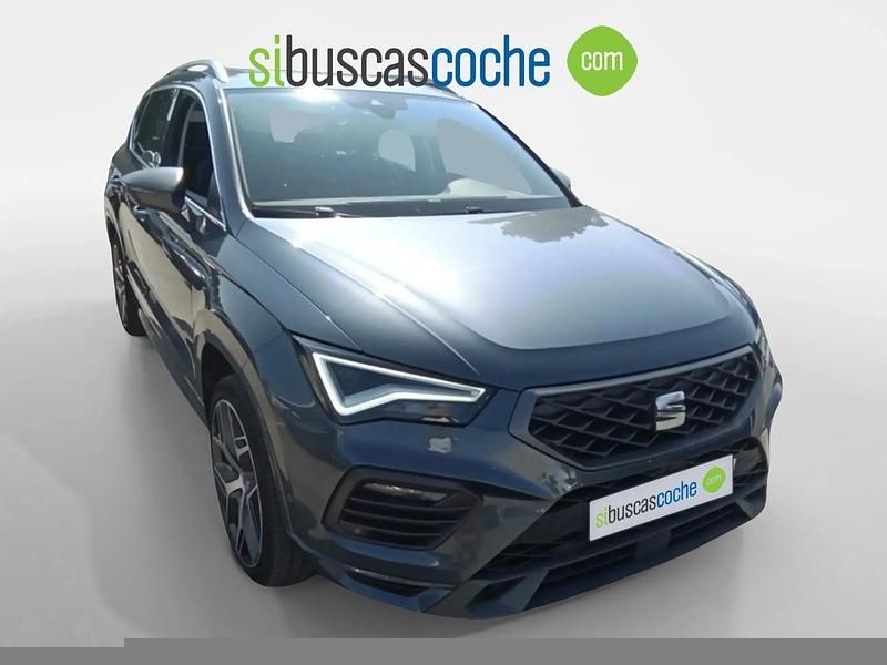 Gris/plata Usado 2021 Seat Ateca FR SUV | 27.990 € (Caro) - Imagen 1/4