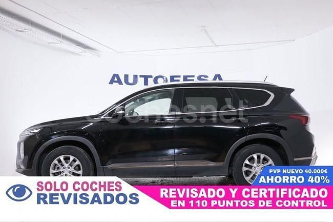 Usado Hyundai Santa Fe 200 CV (147 kW) 2019 Negro SUV