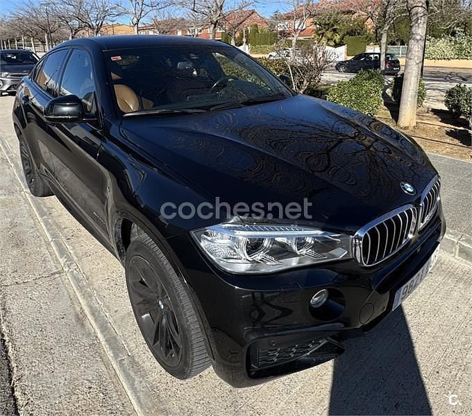 Usado BMW X6 313 CV (230 kW) 2016 Negro SUV