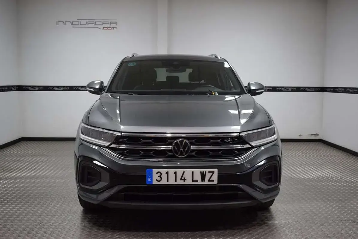 Usado VW T-Roc R-line 150 CV (110 kW) 2022 Gris SUV