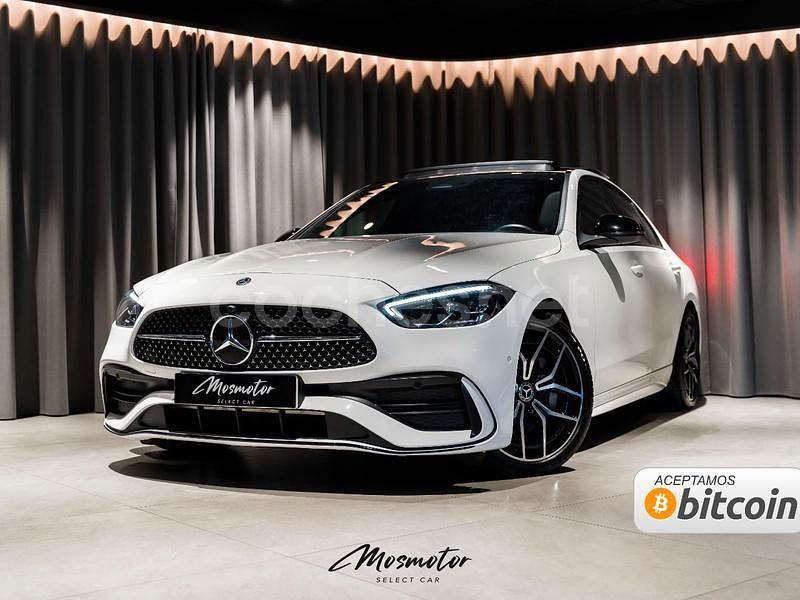 Usado Mercedes C200 204 CV (150 kW) 2021 Blanco Berlina