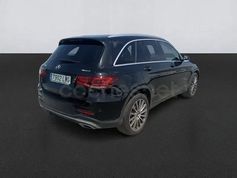 Usado Mercedes GLC220 194 CV (142 kW) 2022 Negro SUV