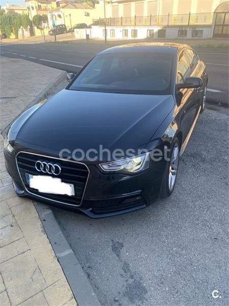 Usado Audi A5 Sportback S-Line 143 CV (105 kW) 2013 Negro Utilitario
