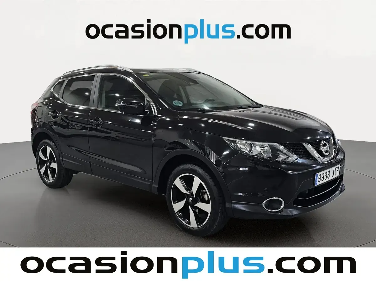 Usado Nissan Qashqai N-Connecta 116 CV (85 kW) 2016 Negro SUV