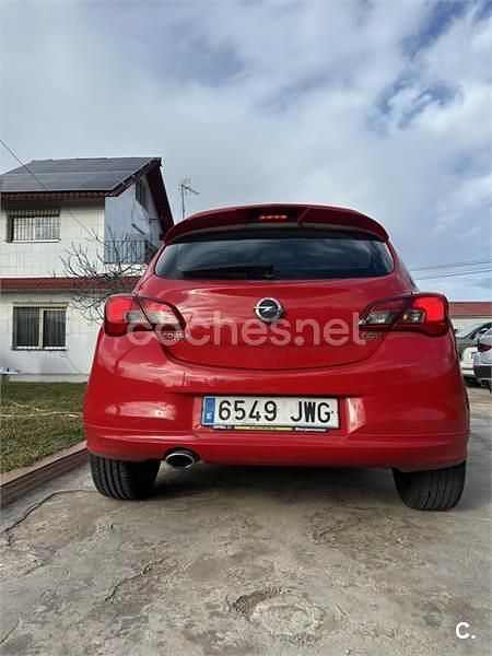 Usado Opel Corsa Selective 95 CV (69 kW) 2017 Rojo Berlina
