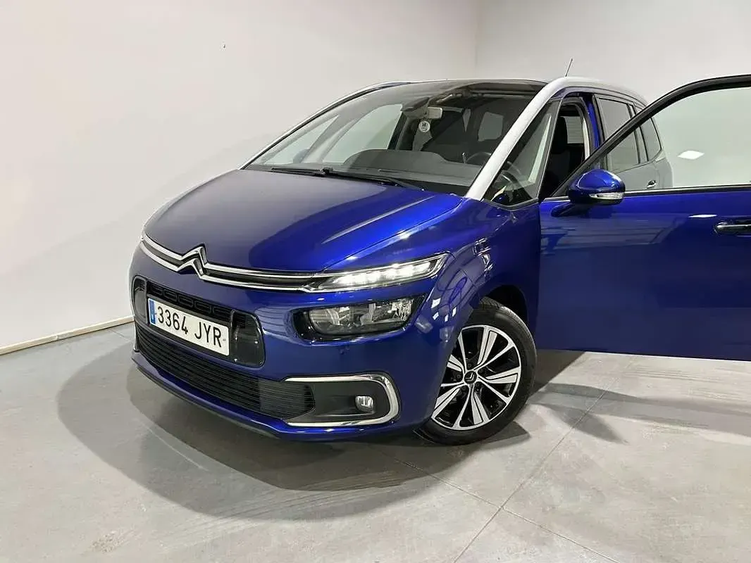 Usado Citroën C4 Feel 120 CV (88 kW) 2017 Azul Monovolumen