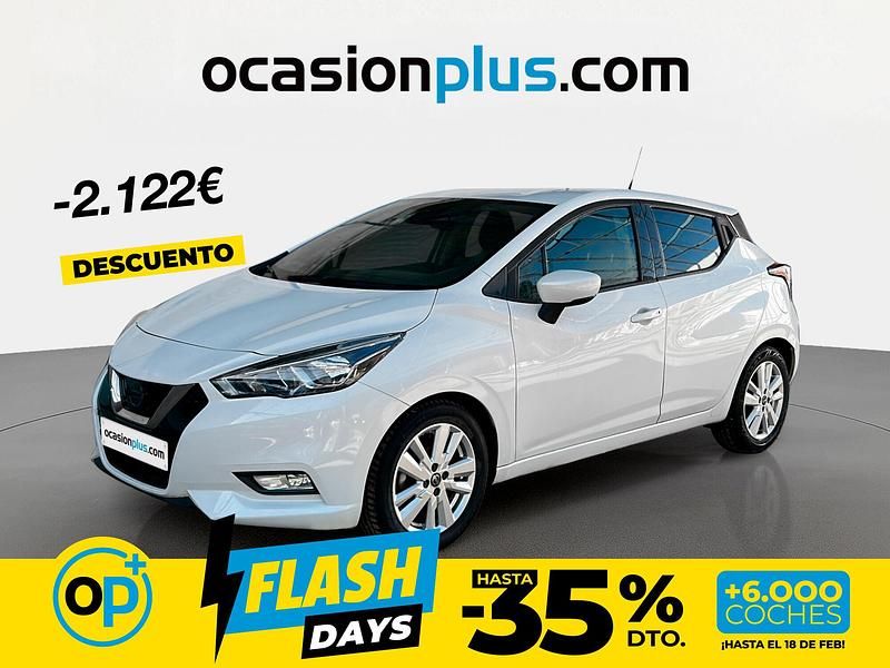Usado Nissan Micra N-Connecta 100 CV (73 kW) 2020 Blanco Utilitario