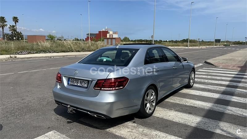 Usado Mercedes E250 Avantgarde 204 CV (150 kW) 2013 Gris / plata Familiar