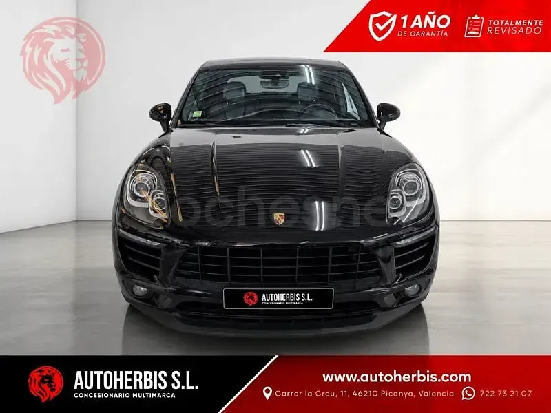 Usado Porsche Macan S 258 CV (189 kW) 2017 Negro SUV
